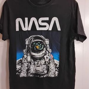 Chemistry Black Crew Neck Tee